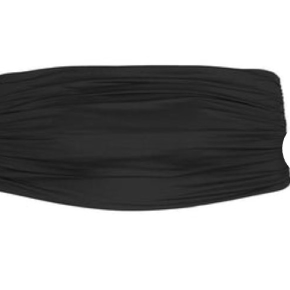 Popilush Ruched Bandeau Shawl with Blue Tag Technology - Picture 4 of 5